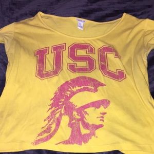 USC crop top